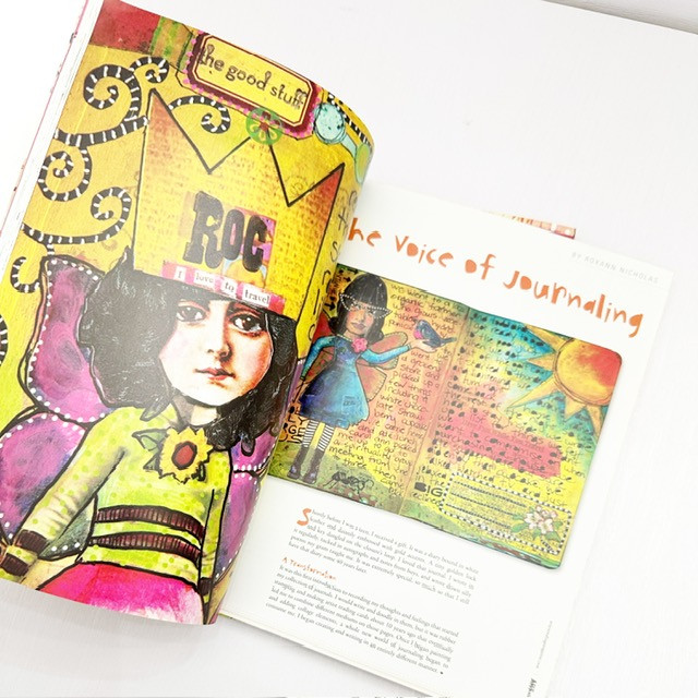 Somerset Studio Art Journaling Magazine - Summer 2012 (Collector's Magazine) - Image 2