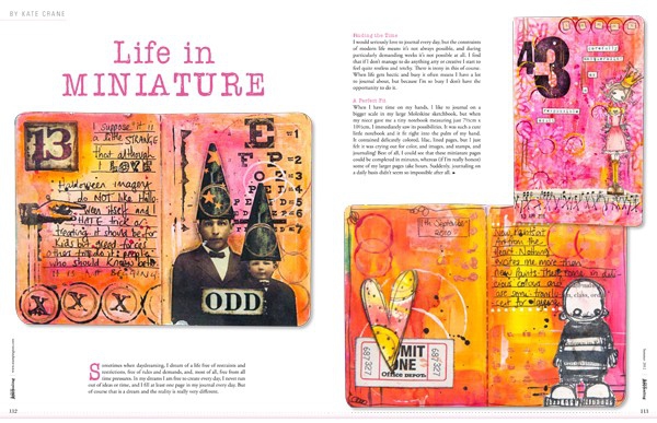 Somerset Studio Art Journaling Magazine - Summer 2012 (Collector's Magazine) - Image 7
