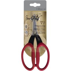 Alternative view of Tim Holtz Non-Stick Micro Serrated Scissors 7"