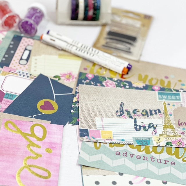Junk Journal Embellishment and Cards Bundle - So Fancy - Image 4