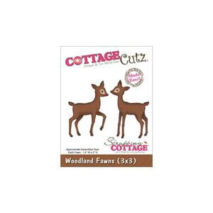 WOODLAND FAWN-COTTAGECUTZ DIE 3X3 - Image 2
