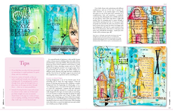 Somerset Studio Art Journaling Magazine - Summer 2012 (Collector's Magazine) - Image 8
