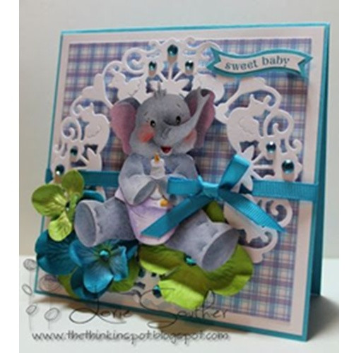Cottage Cutz 5x5 Die - Baby Doily Made Easy - Image 2