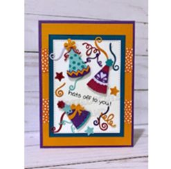 Alternative view of PARTY HATS-CottageCutz Elites Die