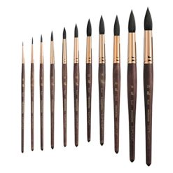 Princeton Neptune Synthetic Squirrel Round Brush