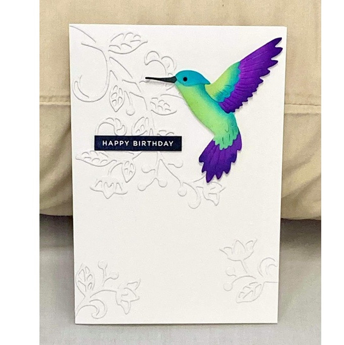 GARDEN DELIGHT HUMMINGBIRD-COTTAGECUTZ ELITE DIE - Image 3