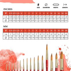 Alternative view of Princeton Heritage 4050 Best Synthetic Sable Watercolor Round Brush