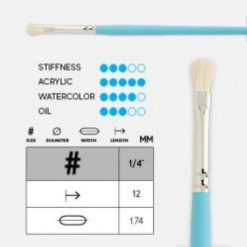 Alternative view of Princeton Select 3750 Fluffy Mop 1/4" Brush