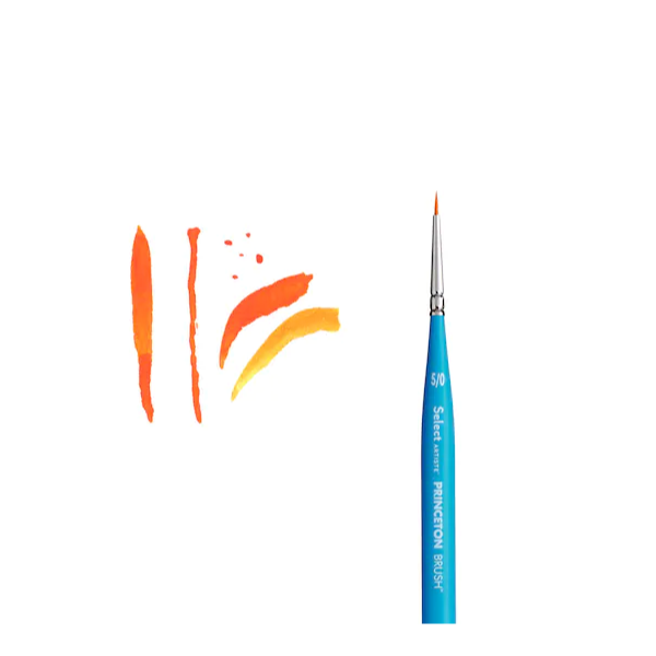 Princeton Select Artiste Brush - Series 3750 Petite Round - Image 2