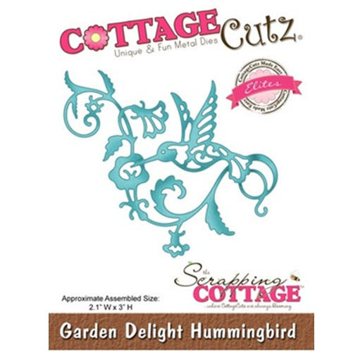 GARDEN DELIGHT HUMMINGBIRD-COTTAGECUTZ ELITE DIE
