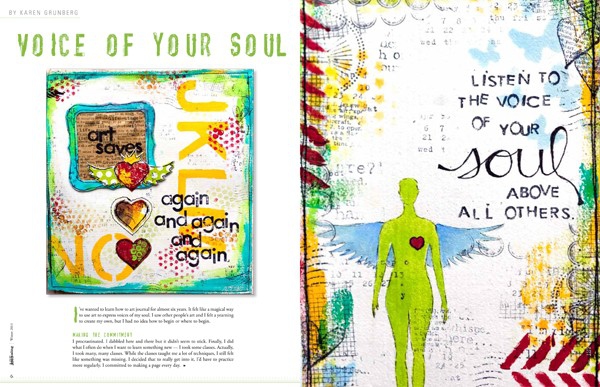 Somerset Studio Art Journaling Collector's Magazine - Winter 2013 - Image 6