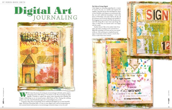 Somerset Studio Art Journaling Collector's Magazine - Summer 2011 - Image 7