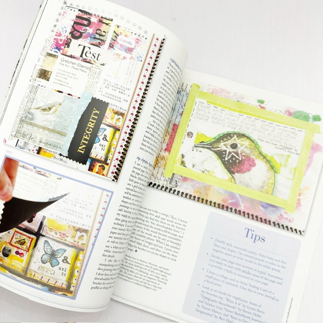 Somerset Studio Art Journaling Collector's Magazine - Winter 2013 - Image 2