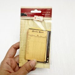 7Gypsies Vintage Mini Ephemera Pack (15pcs) - Great for Junk Journals, Scrapbooks, Albums