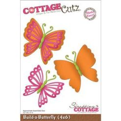 Alternative view of BUILD A BUTTERFLY-COTTAGECUTZ DIE 4X6