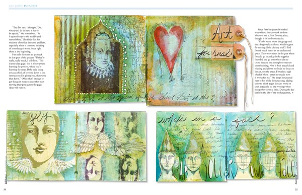 Somerset Studio Art Journaling Collector's Magazine - Spring 2012 - Image 7