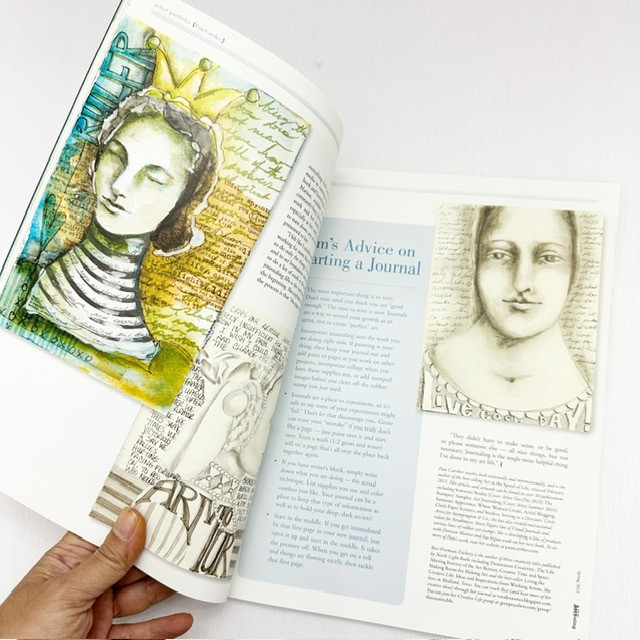 Somerset Studio Art Journaling Collector's Magazine - Spring 2012 - Image 2