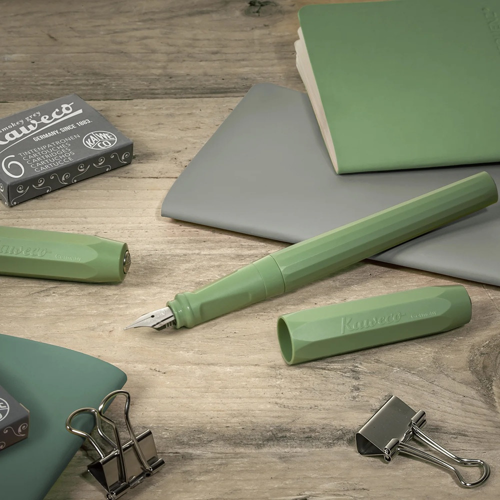 Kaweco PERKEO Fountain Pen Pack Jungle Green Fine