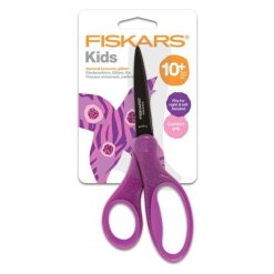 Fiskars Sparkle Non-stick Softgrip Student Scissors (7")