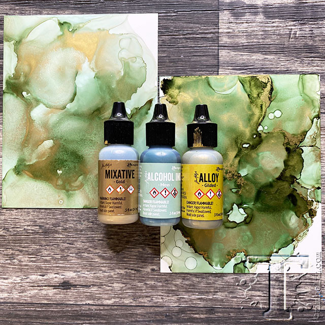 Ranger Ink Tim Holtz Alcohol Ink Metallic Mixatives, 14ml - Image 3