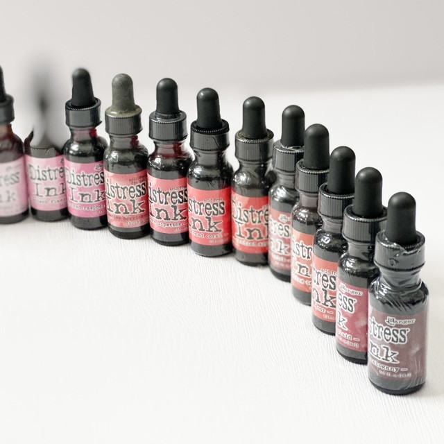 Ranger Ink Tim Holtz Distress Ink Pad Reinker - Group 2 (Reds and Pinks) - Image 7