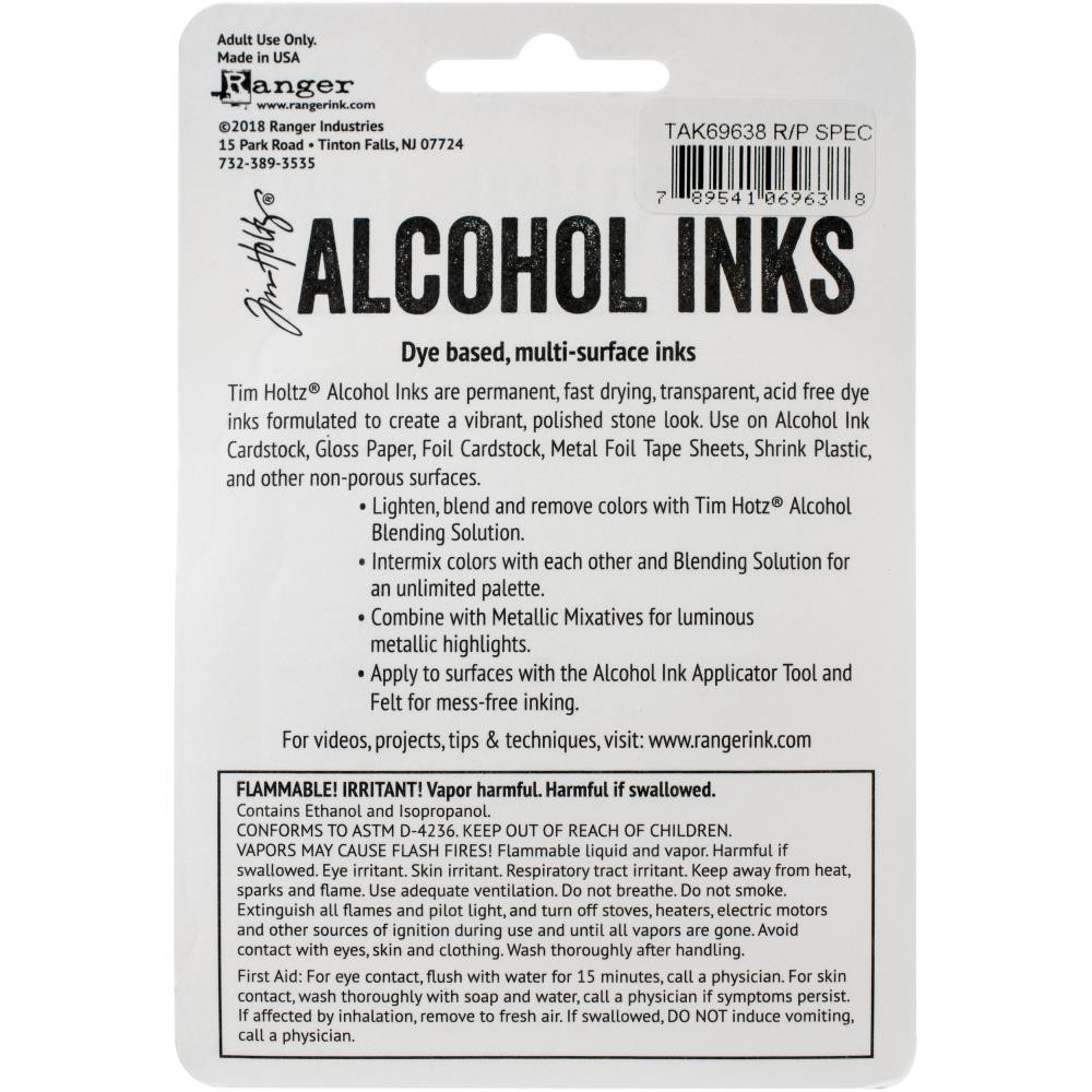 Ranger Ink Tim Holtz Alcohol Ink .5oz 3/Pkg (Multipack) - Image 3
