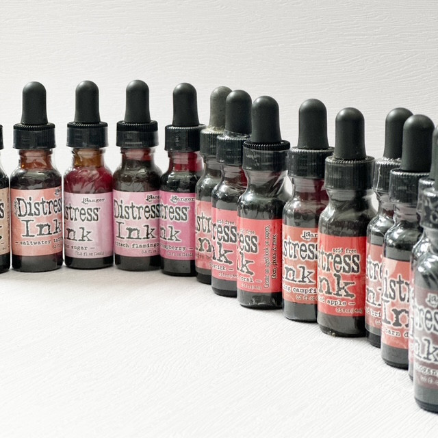 Ranger Ink Tim Holtz Distress Ink Pad Reinker - Group 2 (Reds and Pinks) - Image 5