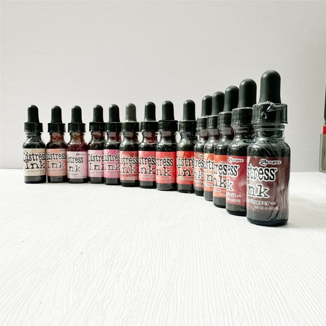 Ranger Ink Tim Holtz Distress Ink Pad Reinker - Group 2 (Reds and Pinks) - Image 4