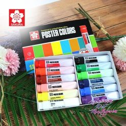 Sakura Poster Color 12ml (12 Color Set)