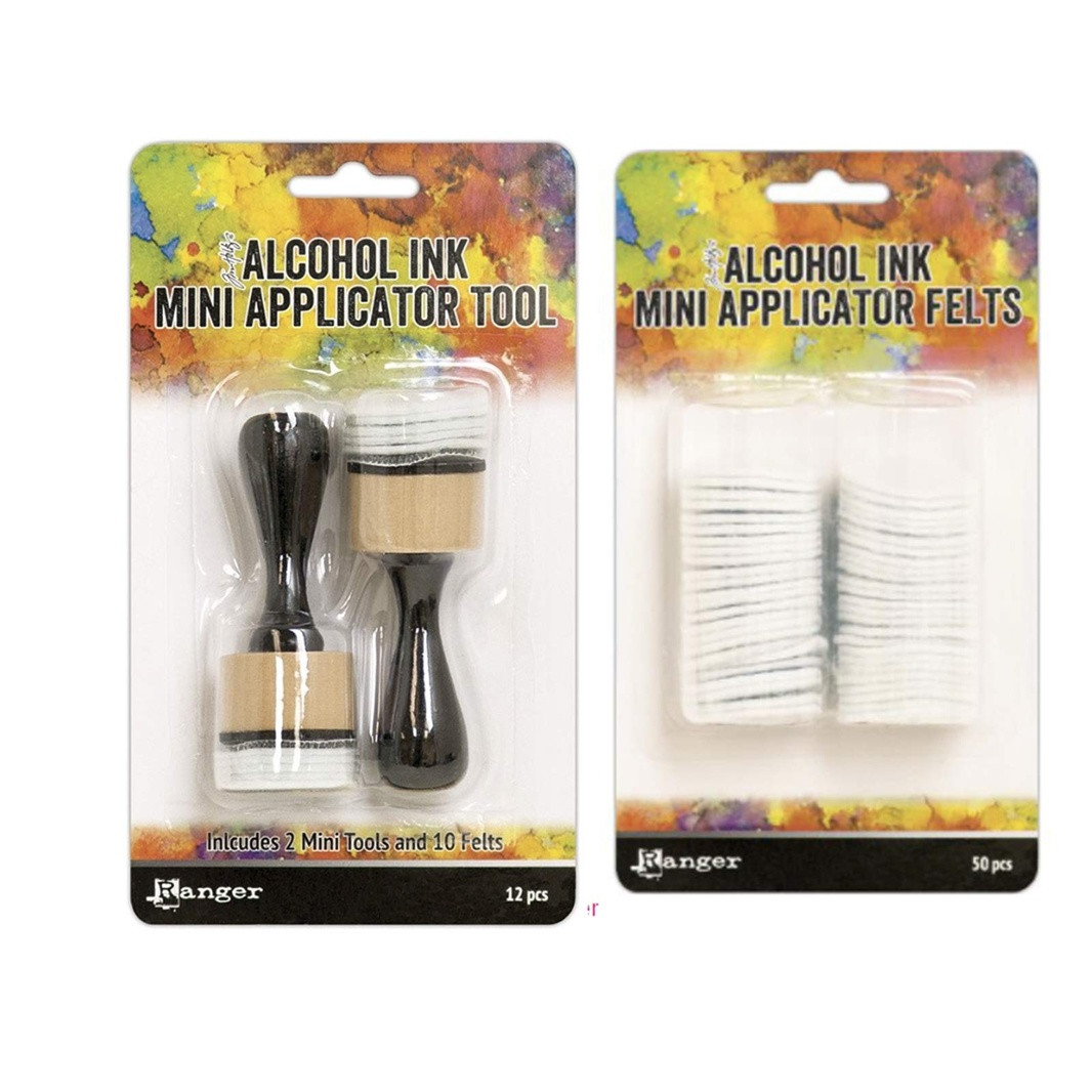 Ranger Ink Tim Holtz Alcohol Ink Mini Applicator Tool (Round)