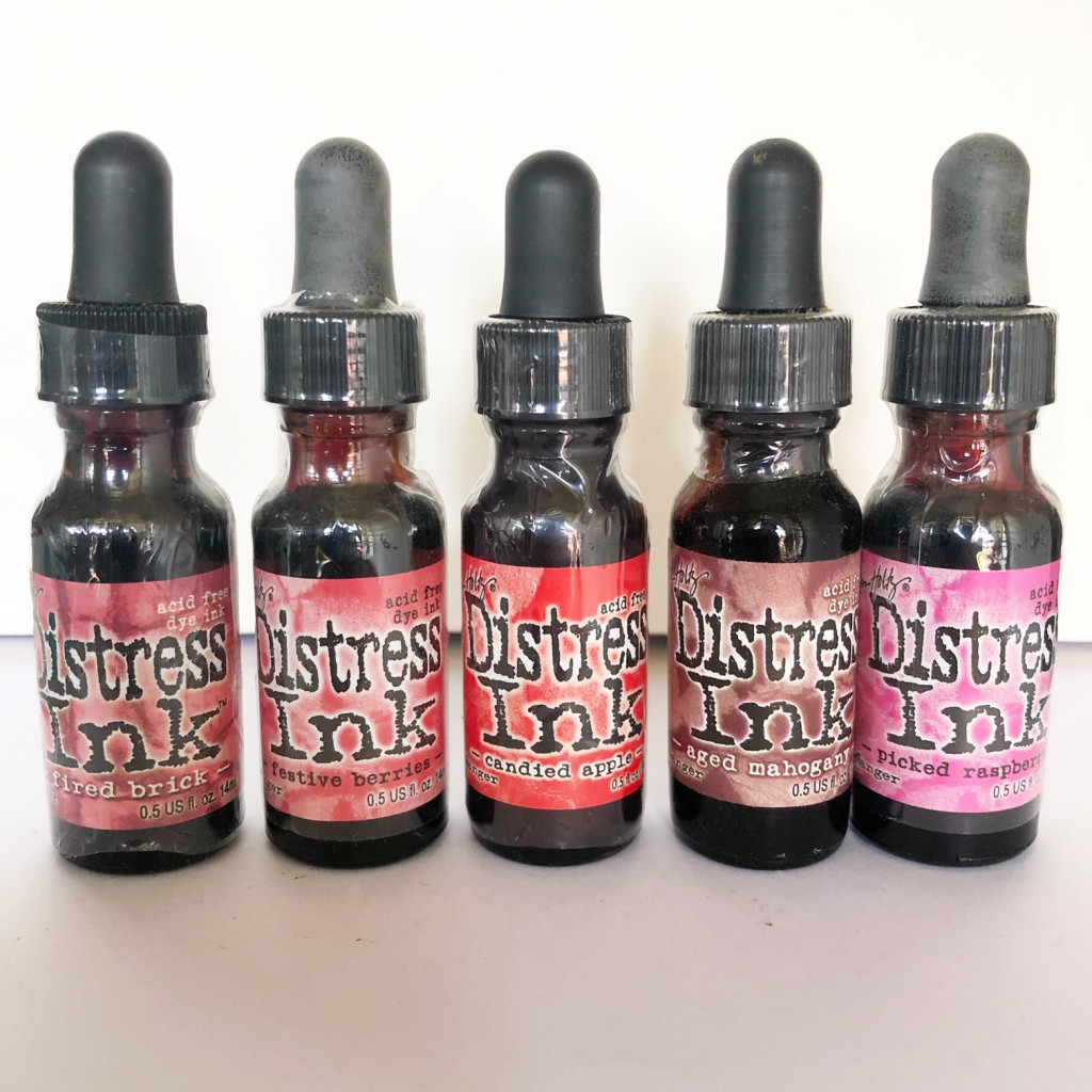 Ranger Ink Tim Holtz Distress Ink Pad Reinker - Group 2 (Reds and Pinks) - Image 2