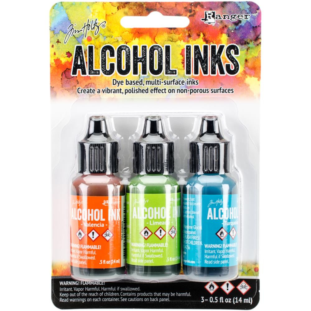Ranger Ink Tim Holtz Alcohol Ink .5oz 3/Pkg (Multipack) - Image 4