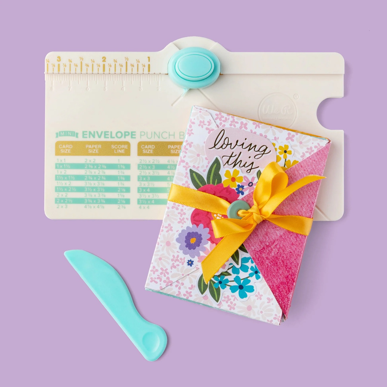 We R Memory Keepers Mini Envelope Punch Board