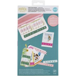 We Are Memory Keepers Word Punch Board - Lowercase