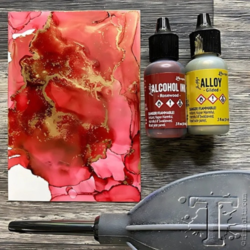 Ranger Ink Tim Holtz Alloy Metallic Alcohol Inks, 14ml - Image 2