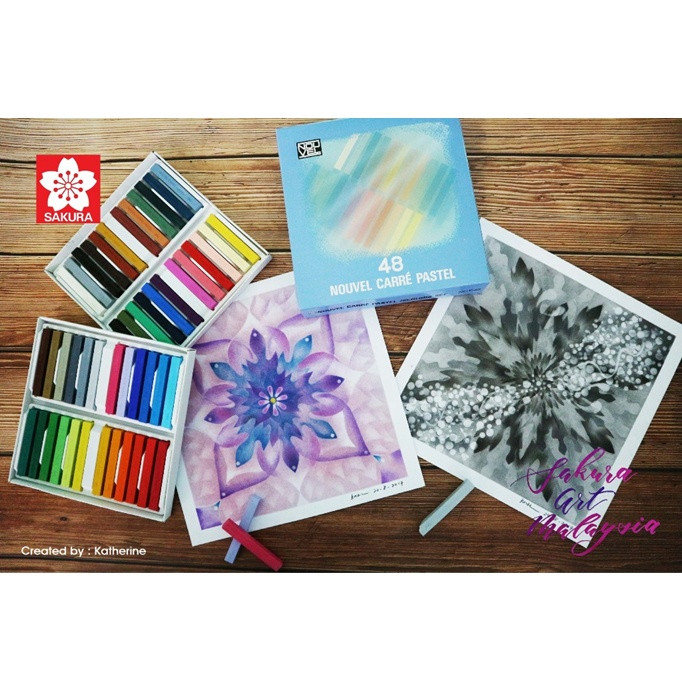 Sakura Nouvel Carre Pastel Sticks for Nagomi Art