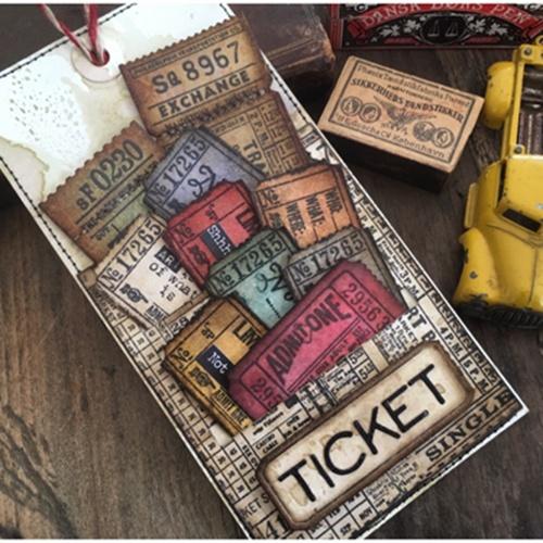 Tim Holtz Idea-Ology Ticket Book 104/Pkg - Image 4