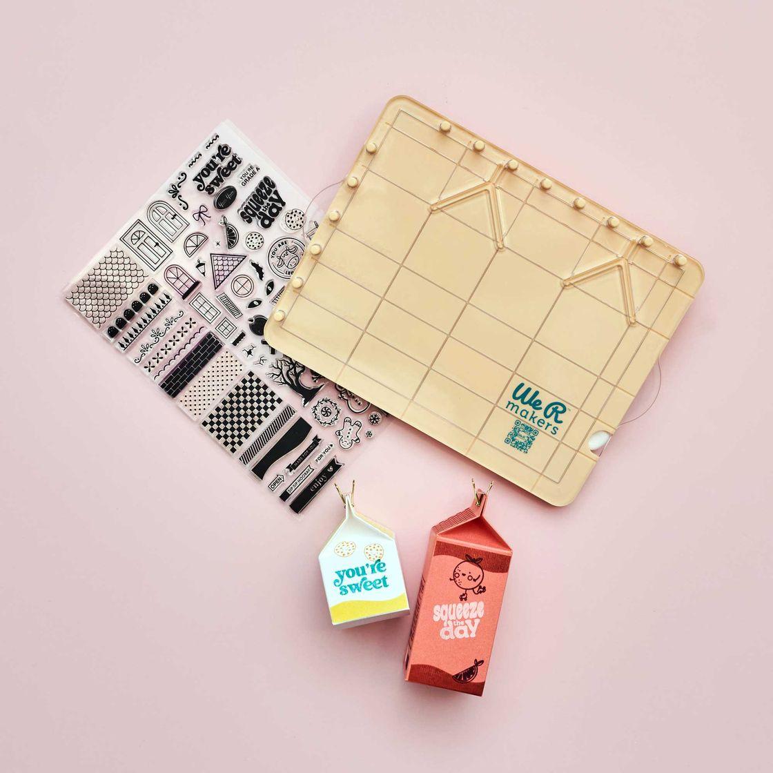We R Carton Stamp Board & Stamps