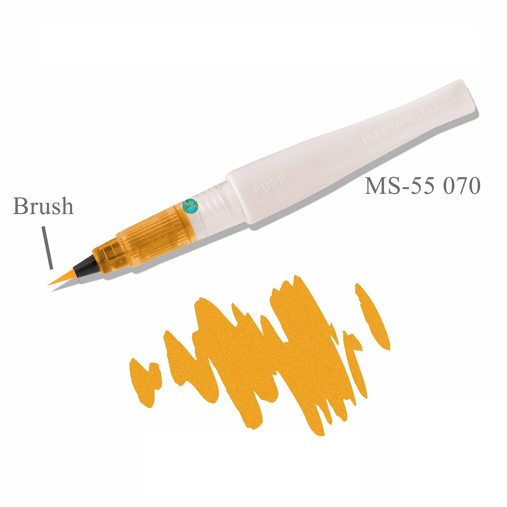 Zig Wink of Stella Glitter Brush Marker - Orange