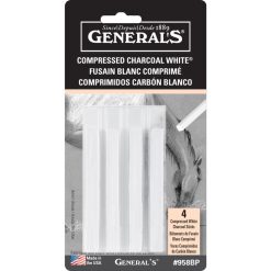 Alternative view of General Pencil Compressed Charcoal Sticks