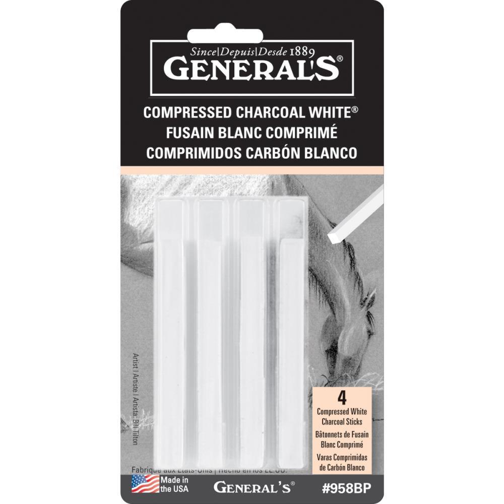 General Pencil Compressed Charcoal Sticks - Image 2
