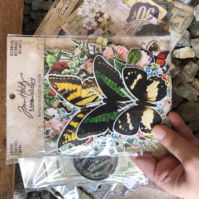 Tim Holtz Idea-ology Ephemera and Layers Pack - Image 2