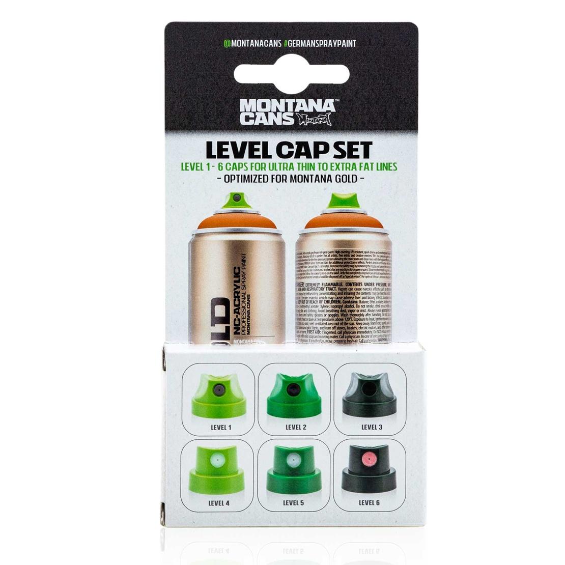 MONTANA CAP SET LEVEL 1 - 6