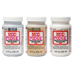 Plaid Mod Podge Mega Glitter - 8 oz (Intense Glitter Topcoat)