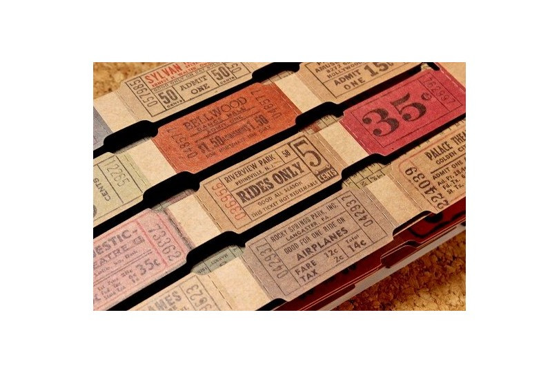 Tim Holtz Idea-Ology Ticket Book 104/Pkg - Image 3