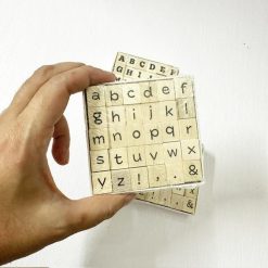 Alternative view of American Crafts Alphabet Stamp Set 3"X3"