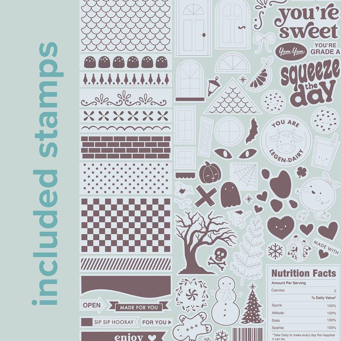 We R Carton Stamp Board & Stamps - Image 8