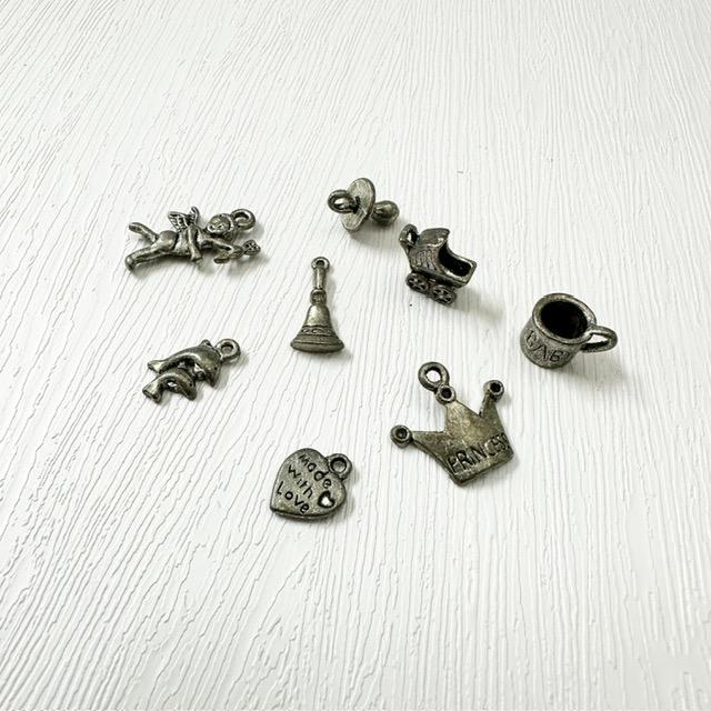 Dove Of The East Baby Charms (8/pkg)