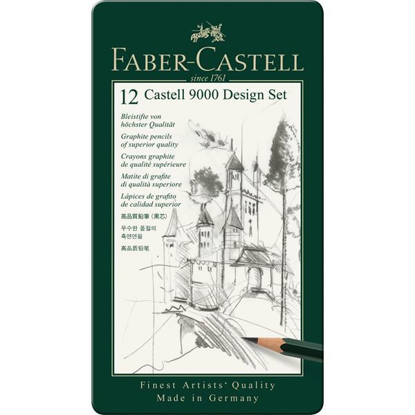 Faber-Castell Graphite pencil Castell 9000 Design set