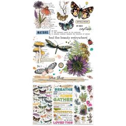 Alternative view of 49 And Market Vicki Boutin Rub-On Transfer Set - Essential, Curiosities In Willow Grove